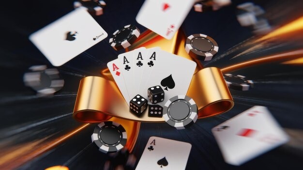 Multiplier display and betting panel in Lightning Dice